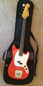 Fender Mustang Bass Fiesta Red
