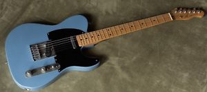 Ron Kirn Telecaster - Paulownia -  Lake Placid Blue - Boatneck