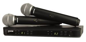 Shure BLX288/PG58 Dual Channel Handheld Combo System