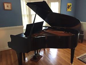 Baldwin 5'2" Baby Grand Satin Ebony Model M Serial Number 306451