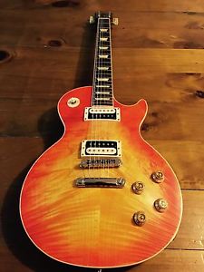 GIBSON LES PAUL USA RARE STANDARD FADED CHERRY BURST 2005 1st YEAR NON-CHAMBERED