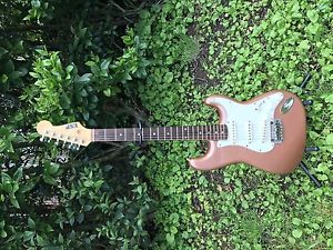 ESP lawsuit strathead 60's strat in Burgundy Mist