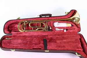 Yamaha YSL-882G Custom Xeno Trombone F Attachment .547 Bore MINT QuinnTheEskimo