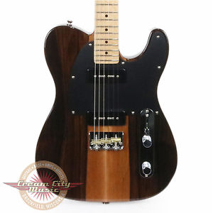 Brand New Fender Exotic Series Limited Edition Malaysian Blackwood Telecaster 90