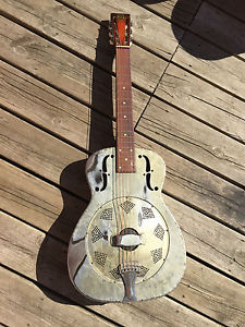 1935 National Squareneck Duolian Resonator Guitar