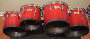 Pearl CarbonCore tenors/cover/stand