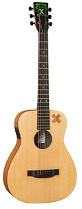 Martin Ed Sheeran X Signature Edition Reisegitarre mit Tonabnehmer