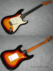 1962 Fender Stratocaster Sunburst (#FEE0259)
