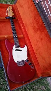 Vintage 1966 Fender MusicMaster II USA Guitar All Stock OHSC