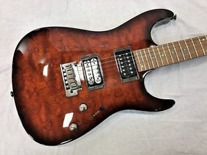 Fender, FSR Showmaster Strato,QMT HH Bubinga,2000,Good condition, with Soft Case