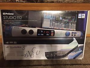 NEW PreSonus Studio 192 26x32 USB 3.0 Audio Interface and Studio Command Center
