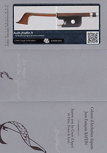 A very fine old French cello bow made by Joseph Alfred Lamy, ca. 1900, SUPERB!