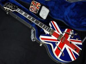 [New]Epiphone Super Nova UNION JACK Noel Gallagher Electric Guitar Sheraton