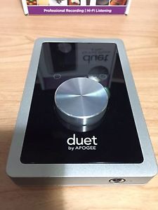 Apogee Duet 2 USB Audio Interface For iPad/iPhone/Mac (2x Breakout Cable) MINT!!