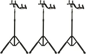 K&M Performer Walk Up Guitar Stand - Acoustic (3-pack) Value Bundle