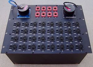 Whirlwind Concert 40 32 x 8 Rack-Mount Transformer Split Microphone Stage Box