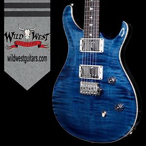 PRS Wild West Guitars Special Run CE 24 Flame Maple Top and 57/08 PU Whale Blue