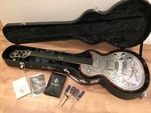 Excellent! ZEMAITIS S22MT S&C Metal Front Model Guitar w/Hardcase