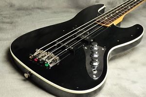Fender Japan Aerodyne Jazz Bass AJB-58 Black  FREESHIPPING/123