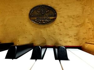 one-owner CROWNE JEWEL STEINWAY & SONS Model L Living Room Concert Grand Piano