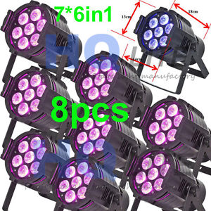 Diecast Aluminium 7x18w RGBWA UV