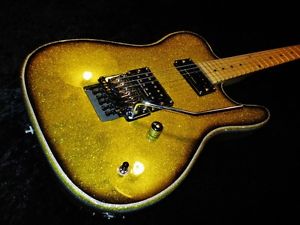 Rees Custom Guitar Built in Australia Customshop Sparkle Gold Tele type 2 60's