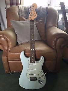 fender american special stratocaster Sonic Blue Rosewood neck