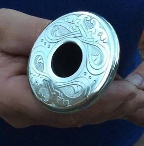 Colin Kyo Wood Bagpipe Chanter with Silver Sole