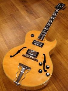 Greco N-60 "MIJ", c.1974, very good condition Japanese vintage hollow body w/GB