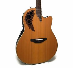Ovation Elite TX 1778TX-4CS Mid-Depth Acoustic-Electric Guitar w/ Gig Bag