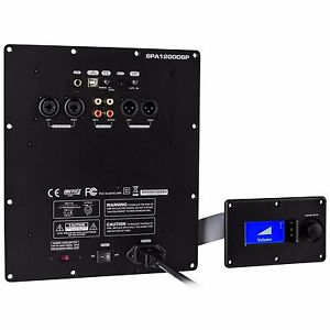 Dayton Audio SPA1200DSP 1200W Subwoofer Amplifier wl DSP