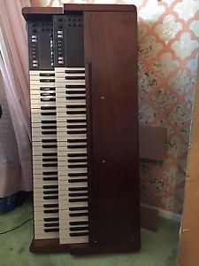 Vintage Korg BX3 BX-3 Double Manual Organ with Hammond Pedal