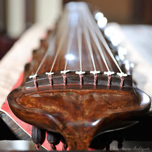 48" Highest grade Guqin Chinese 7-stringed zither instrument -JiaoYe Styley#2822