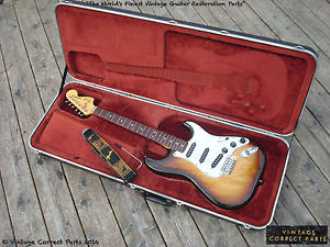 Vintage Fender 1981 International Stratocaster Fullerton Made Strat 1982 RARE!!