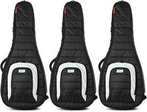 MONO M80 OM/Classical Hybrid Gigbag - Jet Black (3-pack) Value Bundle