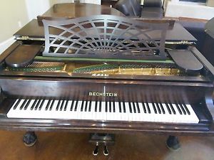Bechstein B burled walnut ART CASE totally rebuilt to new condition