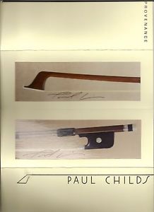 Very fine FRENCH cello bow by CHARLES PECCATTE/Childs certificate