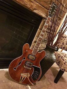 National Guitar 1970 Rosewood EG685-2RG Crest 335 Style MIJ Collectors Condition