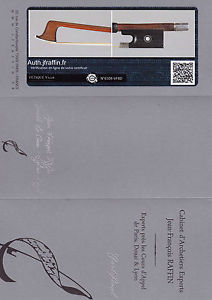 A very fine French certified violin bow by Victor Fetique,Expo. 1931, SUPERB!