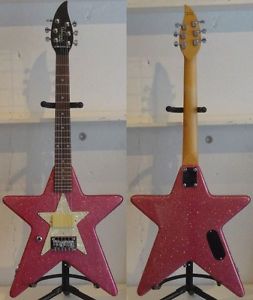 Daisy Rock Debutante Star Short Scale Lefty guitar From JAPAN/456