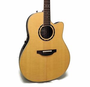 Ovation Standard Balladeer 2771AX Deep Contour Acoustic-Electric Guitar + Case