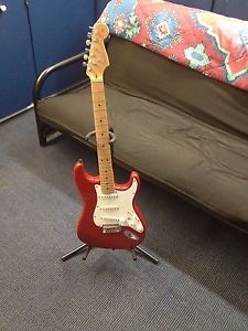 Fender American Standard Stratocaster - Red Electric Guitar