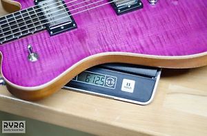 Custom Shop Masterbuilt- Framus Panthera Supreme  Violet, AAA Quilt, Purple LEDs