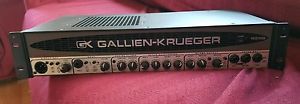 Used Gallien-Krueger 1001RB-II 700/50W Bass Amp Head