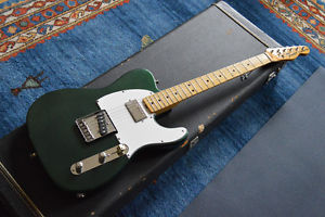 Vintage Fender Telecaster 1974 Sherwood Green 1967 case 7.7 lbs