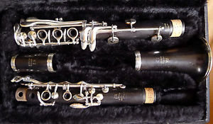 Vintage French Cabart Custom Bb Boehm Wood Clarinet Overhauled