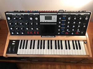 Moog Minimoog Voyager PERFORMER - Custom Maple + Blue Pitch&Wheel
