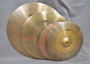 Pasic Cymbal New Other - Zildjian A Avedis 15,19,22 Hand Picked Cymbal Set