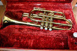 Great Martin Committee Cornet Trumpet and Case