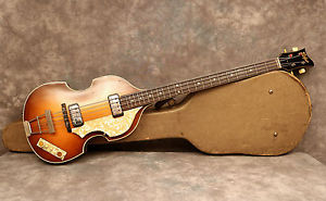 1964 HOFNER 500/1 BEATLE BASS -  EXCELLENT CONDITION - OHSC - ANDY BAXTER BASS